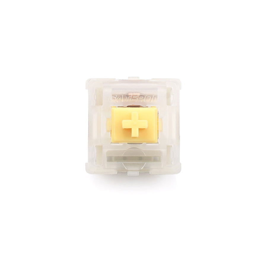GATERON CAP Milky Yellow Linea - Gaming Accessories Aesthetic 评论和价格