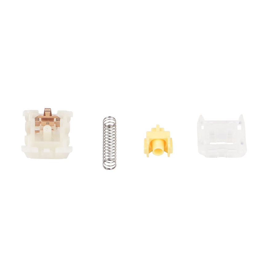 GATERON CAP Milky Yellow Linea - Gaming Accessories Aesthetic 评论和价格